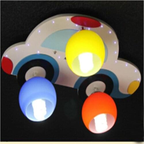 Car Ceiling Lamp Modern Cartoon Lamp Bedroom Study Living Room Lamp Kindergarten Eye Protection Led Lamp nordic Living Room