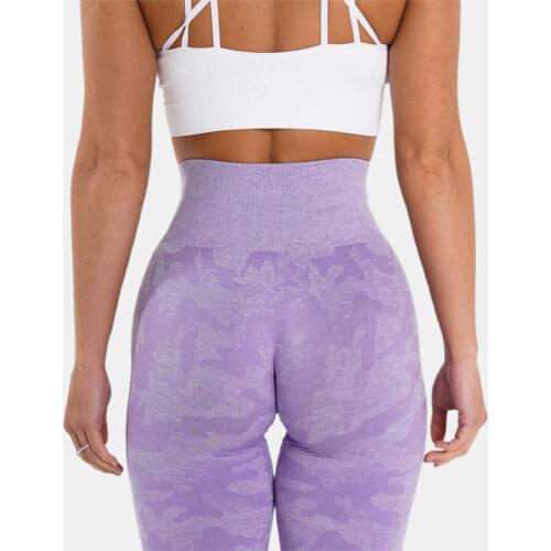 Camouflage Yoga Pants Women High Waist Seamless Fitness Leggings Workout Sports Sexy Scrunch Pants Femme Wear Elastic Tights