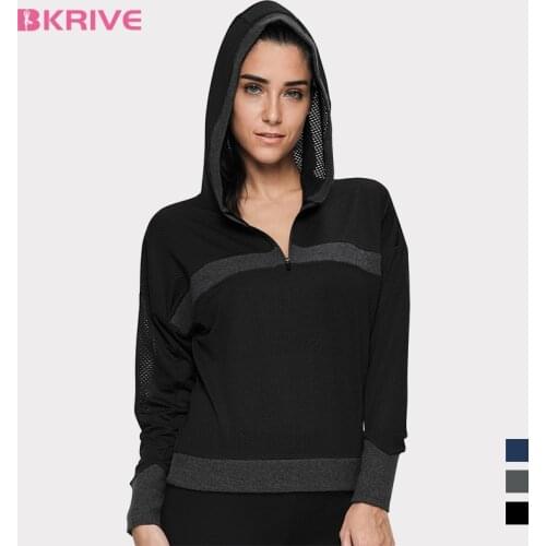 BKRIVE Fitness Breathable Sportswear Women T Shirt Sport Suit Yoga Shirts Quick-Dry Running Shirt Gym Clothes Sport Shirt Jacket