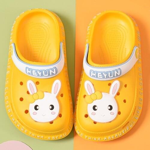 Kids Clogs Summer Cute Cartoon Children Sandals Beach Swimming Slippers for Boys Girls Toddler Shoes сандали детские