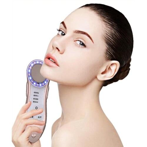 Color light importer ion importer skin tender instrument electronic beauty instrument household face massage instrument face det