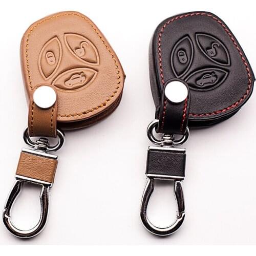 Car leather key case keyboard cover For LADA sport Sedan Priora Kalina Granta Vesta X-Ray X-Ray car keys accessories Key cases