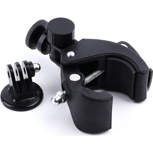 Mount Bike Bicycle Motorcycle Handlebar Clamp Mount Tripod Adapter For Gopro Hero 9 8 7 6 5 OSMO action insta360 one r x x2