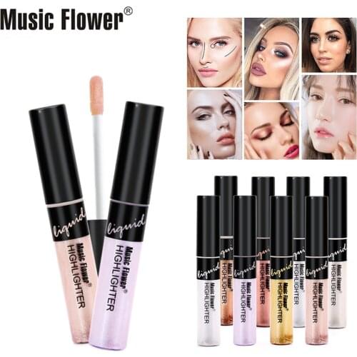 Hot Selling Music Flower Transparent Liquid Ti Liang Gao Trimming Moisturizing Concealer Pigment Rouge Makeup Gift M5046