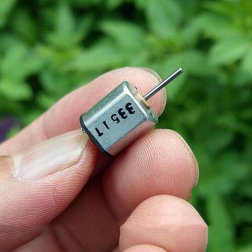Micro-precision-Motor Diy-Models Output-Shaft Precious Metal Brush with DC 3.7V-5V 32000 Rpm M10 Mini for Dia 1mm-Length