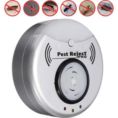 Multi-function Mosquito Killer Silent Ultrasound Electromagnetic Wave Insect Repellent Anti Mosquito Rat Insect Killer EU