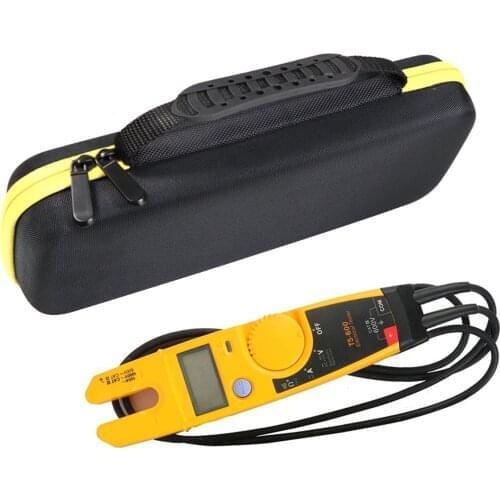 Multimeter Storage Case for Fluke T5-1000/T5 600/T6-1000/T6 600 Electrical Voltage Continuity and Current Tester Protective Case
