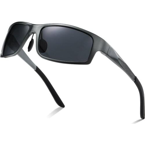 Men Glasses Square Polarized Sunglasses Driving Sport Glasses Black Travel Goggles gafas de sol