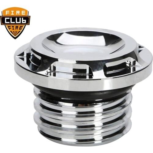 New Black Color CNC Billet Aluminum Motorcycle Skull Fuel Gas Tank Cap Cover For Harley Sportster Dyna Softail Touring