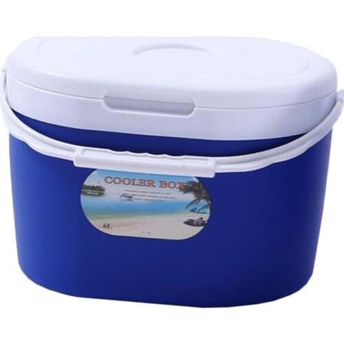Cooler Box Ice Bucket Tank, Insulated Lunch Leakproof Cooler for Camping, Picnic, BBQ, Family Travel Outdoors