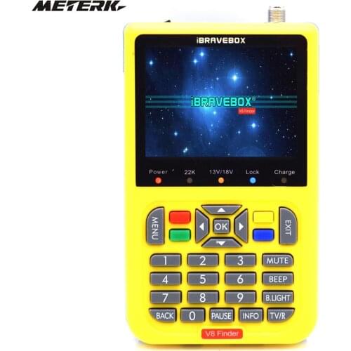 V8 Finder Satellite Finder DVB-S2 Receiver Digital Signal Meter HD TV Antenna Outdoor Signal Detector Adjust Sat Dish