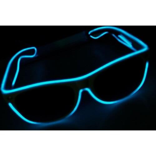 Glow Sunglass Novelty LED Glasses Light Up Shades Flashing Luminous Rave Night Activities Wedding Birthday Party Decoration