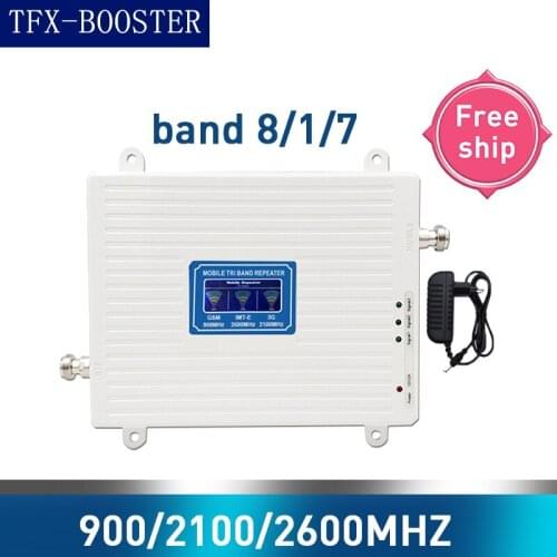 TFX-BOOSTER GSM 2G WCDMA 3G LTE 4G 900/2100/2600MHZ Cell Phone Signal Booster 2G 3G 4G LTE DCS 2600MHZ Repeater GSM WCDMA 2g 3g