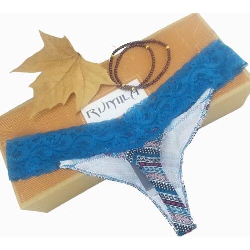 L XL XXL XXXL Sexy cozy Lace Briefs g thongs Underwear Lingerie bikini women 1pcs zx101