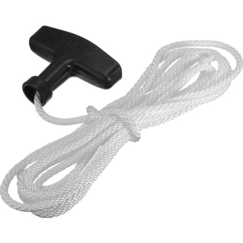 Universal 1.1m 3mm/4mm/5mm Starter Start Cord Rope Lawnmowers Pull Handle Engine Petrol