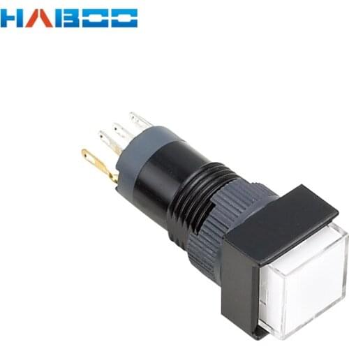 12mm Led Lighted Illuminated Momentary Small Push Button Switch 3A 250V