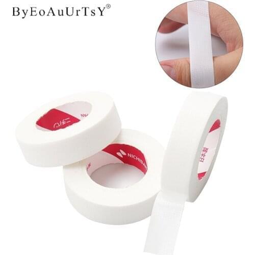 3 Roll Grafting Eyelash Japanese Tape Breathable Adhesive Isolation Lint Free Medical Tape Eye Pad Under Patch Eyelash Extension