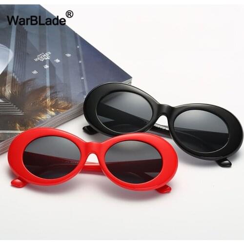 WarBLade 5PCS NIRVANA Kurt Cobain Round Sunglasses For Women Mirror Glasses Retro Female Male Sun Glasses UV400