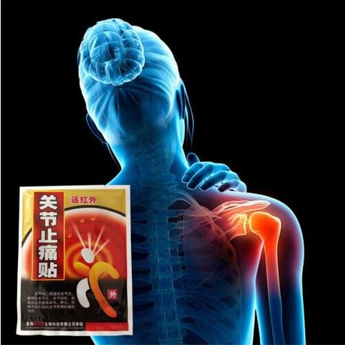 Chinese Medicine Far IR Painkiller Deer Blood Joint Knee Pain Relief Patch Rheumatism Arthritis Cervical Analgesic Plaster 8Pcs
