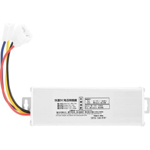 36-72V to 12V 20A 240W DC Converter Adapter Voltage Transformer(external wiring) High Quality