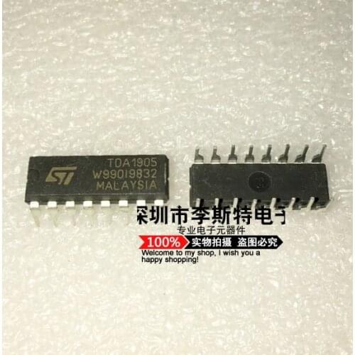 Send free 10PCS TDA1905 DIP-16 New original hot selling electronic integrated circuits