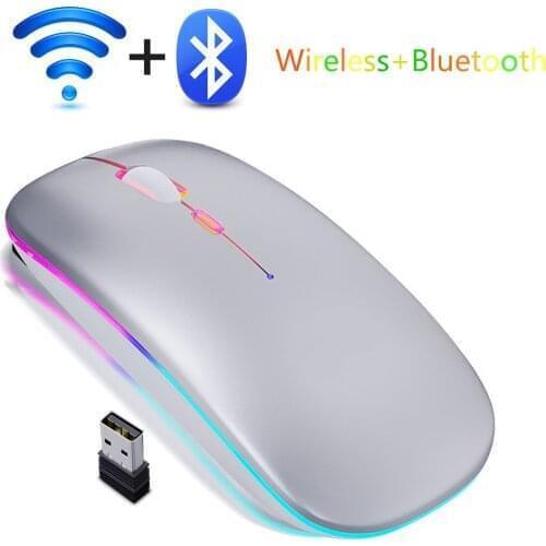 Wireless Mouse Rechargeable Bluetooth Wireless Mause USB Computer Mouse Wireless Mice Mini Mouse Optical Mouse Laptop Mouse