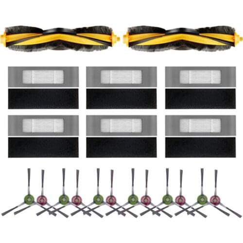 For ECOVACS DEEBOT OZMO T8 Robot Vacuum Cleaner Parts Main Brush Side Brush Hepa Filter Replaceable Accessory