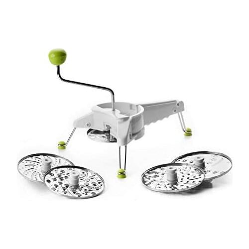 Ibili 796400-Juliana vegetable and vegetable cutting kitchen grinder, stainless steel, 27x19x8 cms