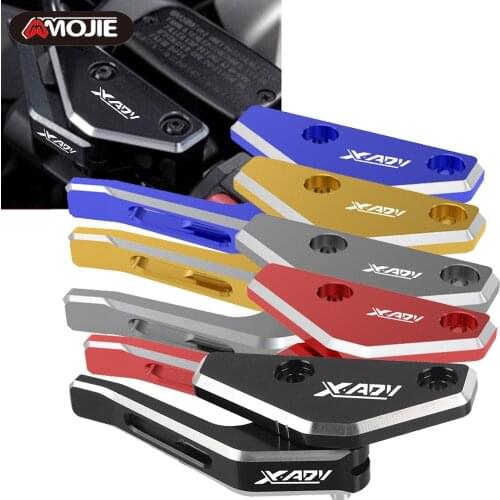 Motorcycle CNC Aluminum Parking Brake Lever FOR HONDA Xadv 750 X-ADV750 XADV750 2021 Brake Fluid Fuel Reservoir Tank Cap Cover