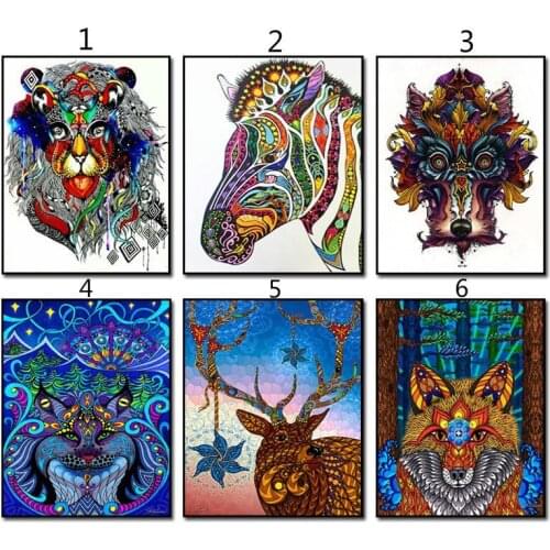 New 5d diamond embroidery icons animal cartoon decoration home diamond mosaic sale picture of rhinestones daimond painting full