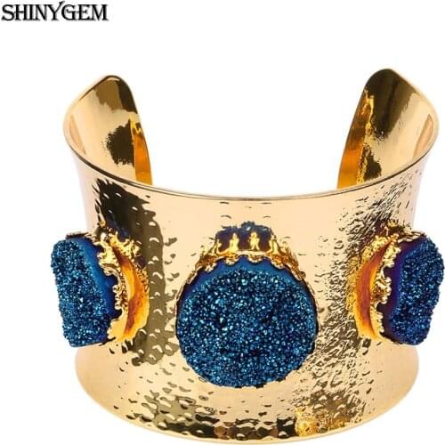 SHINYGEM Wide Bracelets