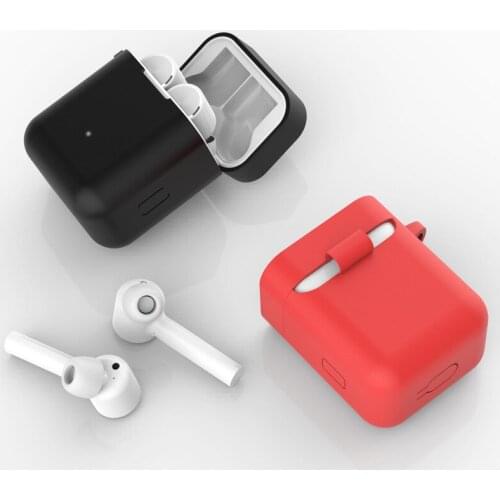 Silicone Earphone Case For Xiaomi Airdots Pro AIR TWS Soft Wireless Bluetooth Earphone Cover for Xiaomi Airdots Pro