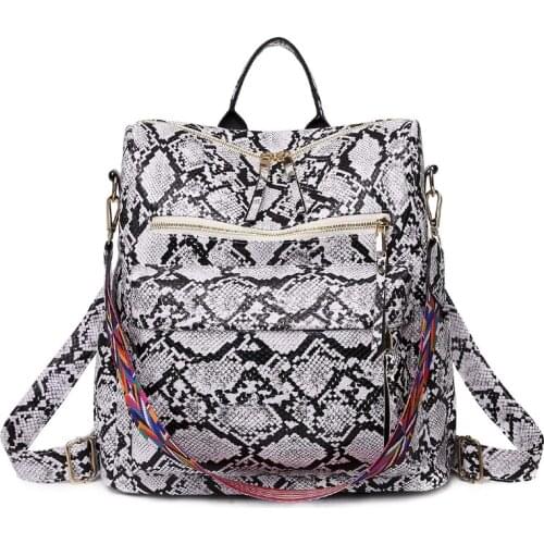 Large Capacity Backpack Women PU Leather Fashion Causal Girls School Backpacks Shoulder Bag Mochila