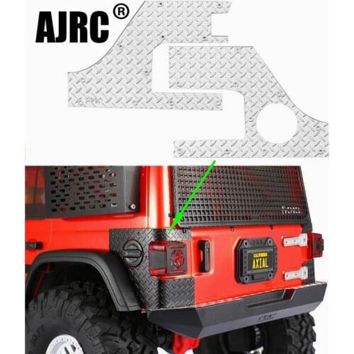 Tail Lamp Light Body Corner For 1/10 Axial SCX10 III AXI03007 Jeep Wrangler RC Car Accessories Decoration Parts Lamp Surround