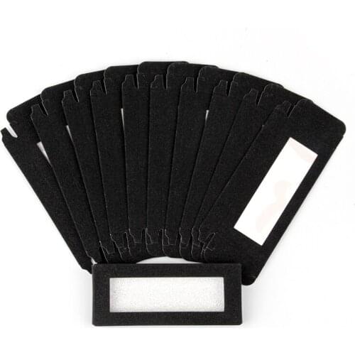 Wholesale10/50pcs carton paper packing box for eyelash diy faux cils mink eyelashes package multicolor Pretty paper box