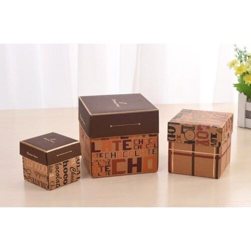 Free design custom logo home packaging box white inside,packaging paper donut packaging box ---XP1034