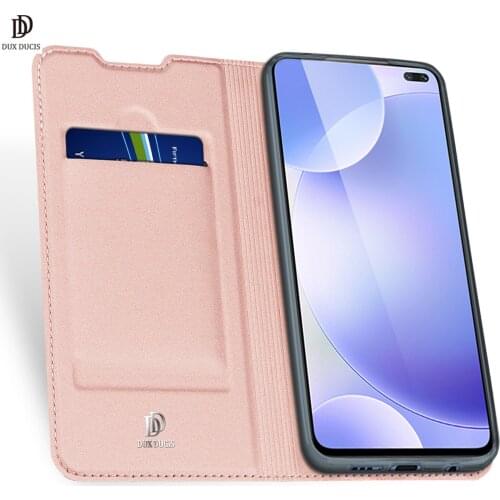 For Redmi K30 / Redmi K30i / Xiaomi Poco X2 Skin Pro Leather Wallet Flip Case Full Protection Steady Stand Magnetic Closure