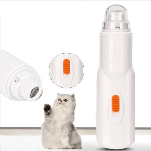 Electric Pet Nail Clipper Painless Dog Nail Clippers Trimmer For Dogs Nail Clippers Grind Grooming Pet Care Claw Cat Accessories