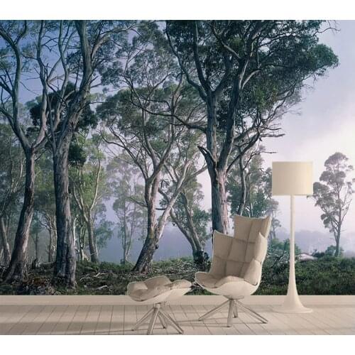Photo Wallpaper 3d Contact Wall Paper Papers Home Decor Wallpapers for Living Room Forest Tree Background 8d Mural Murals Rolls