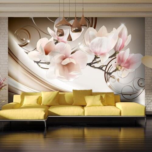 Wall mural-Waves of Magnolia - 400x280 cm