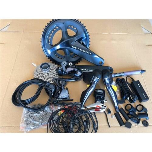 ULTEGRA Di2 R8070 groupset Hydraulic Disc shift Brake lever caliper + rear derailleur + front derailleur 2x11S