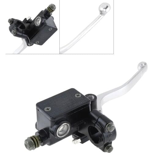 M10 Motorcycle Brake Front Master Cylinder Levers Right Side CNC Clutch Brake Pump Reservoir Hydraulic Pump Lever for Honda