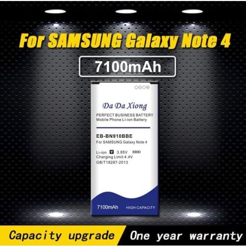 New 6950mAh EB-BN910BBE Battery for Samsung Galaxy Note 4 Note4 N910H N910U N910A N910C N910F N910W N910FQ N910X N910V N910P