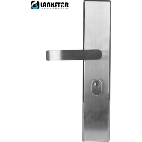 LANXSTAR New 304 Stainless Steel Anti-theft Lock Steel Door Lock Electronic Lock Core Double Activity Double Fast Locks