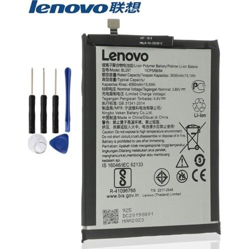 Original 4050mAh BL297 Cell Mobile Phone Battery For Lenovo K5 Pro L38041 / Z6 Youth Edition Z6 Lite L38111