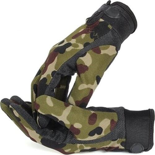 Fishing Gloves Summer Breathable Outdoor Riding Gloves Man Tactical Lady Light Bicycle Non-Slip Gloves Full Finger Fingerless