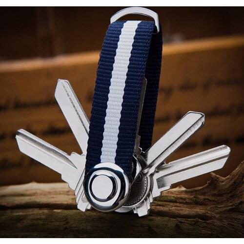 Nosii Portable Mini Housekeeper Car Key Ring Loop Key Holder Key Clip Holder Pocket Tool