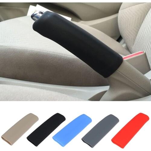 Silicone Gel Cover Anti-slip Hand Brake Universal Car Handbrake Silicone Cover