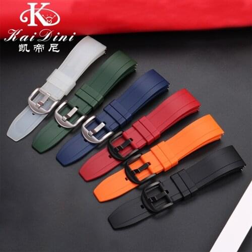 Waterproof silicone watch 20/ 22 mm black white red Bracelet amazfit 2S GTS fits Huawei GT universal outdoor sports watch chain