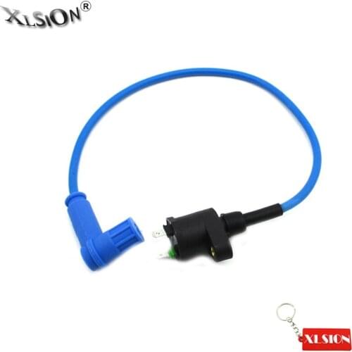 XLSION Aftermarket Performance Blue Ignition Coil For 110cc 125cc 180cc CRF50 KLX YCF SSR IMR Pit Dirt Bike